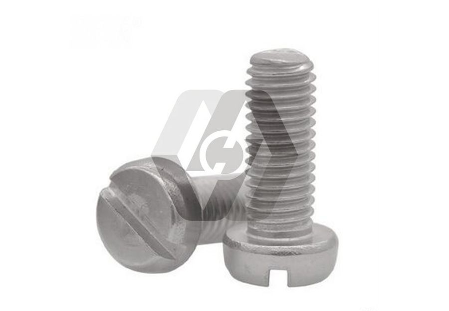 Slotted round head screws