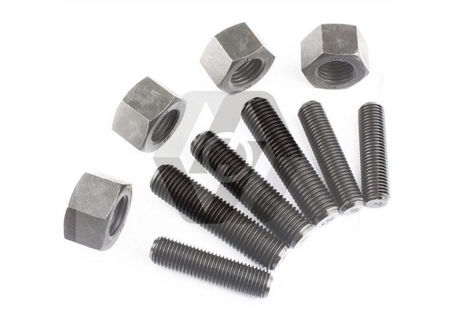 Full thread Stud bolts and nuts