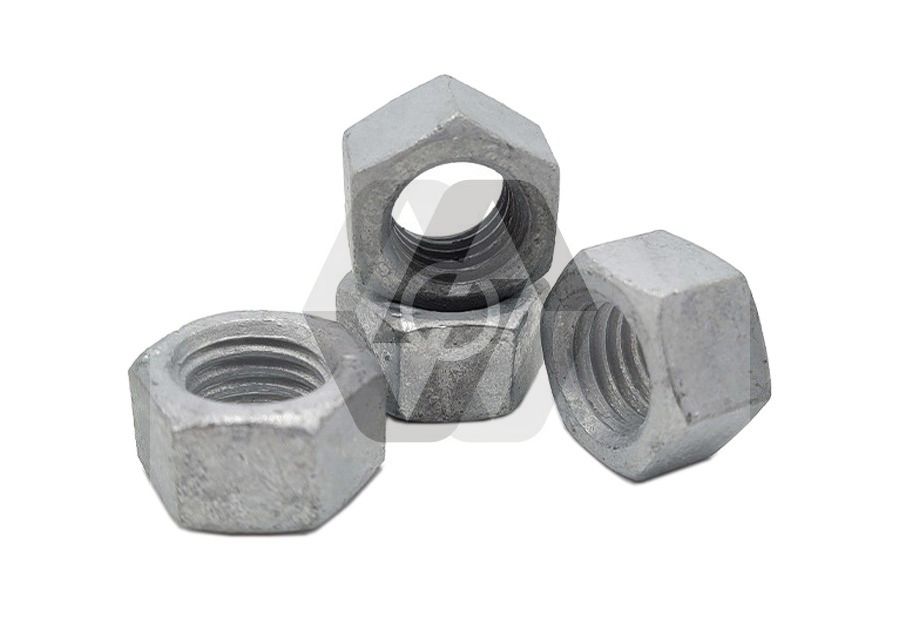 Hot dip galvanizing and hot galvanizing Hex nuts