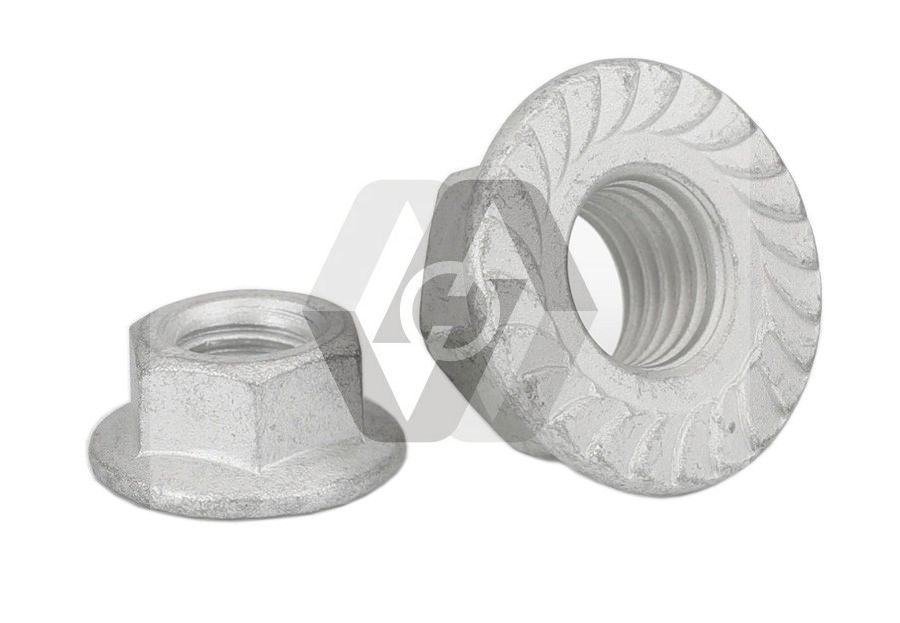 Dacromet hexagon flange nut