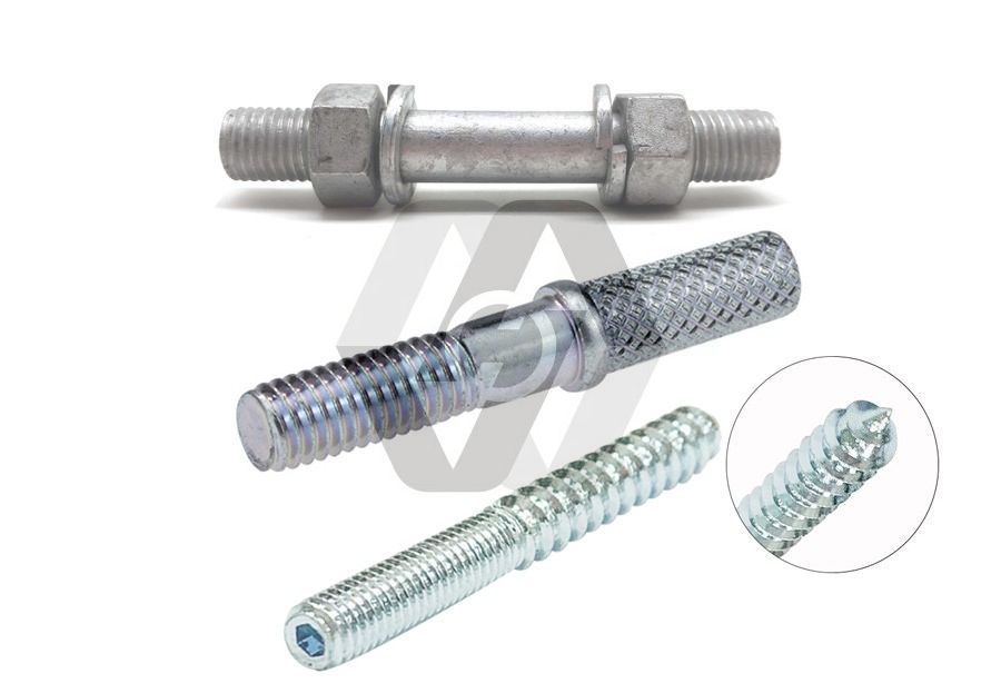 Double ends stud bolts