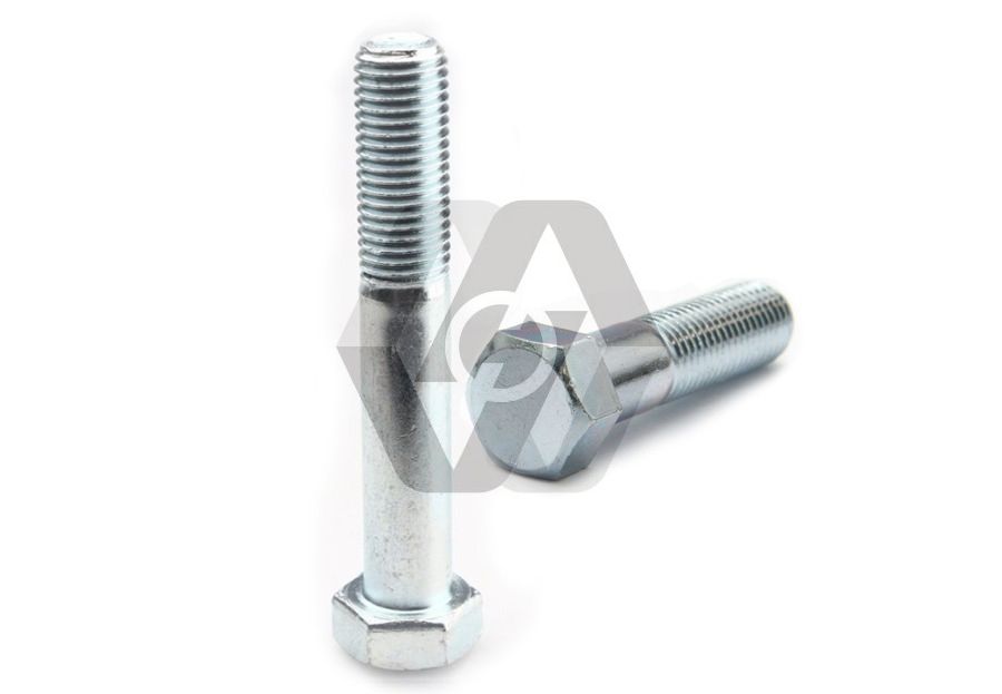 Hex head bolts with half thread