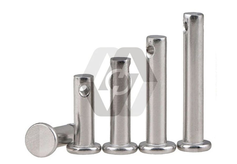 Round Flat Head Cylindrical Locating Pin With Hole