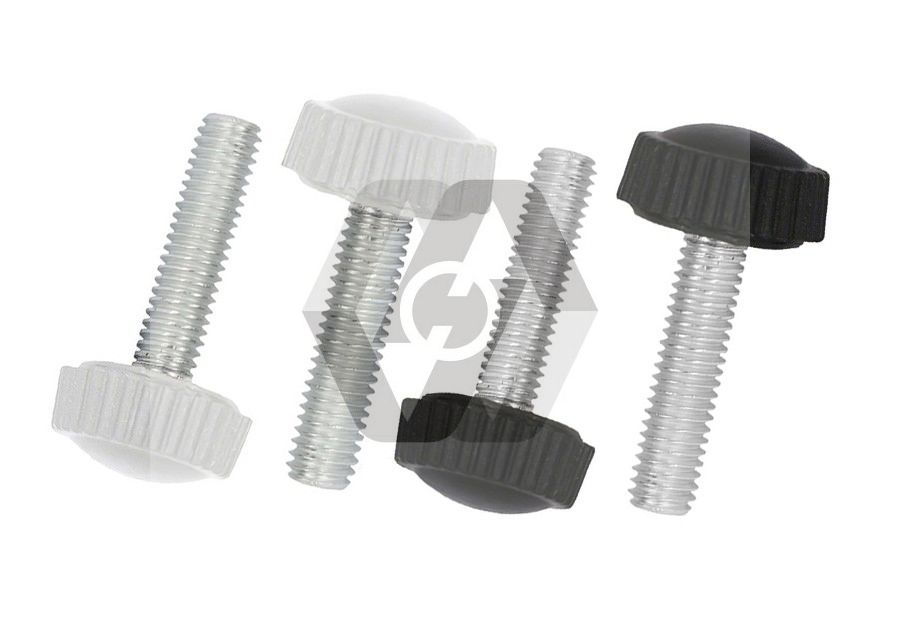 Handle Knurling Plastic head screw