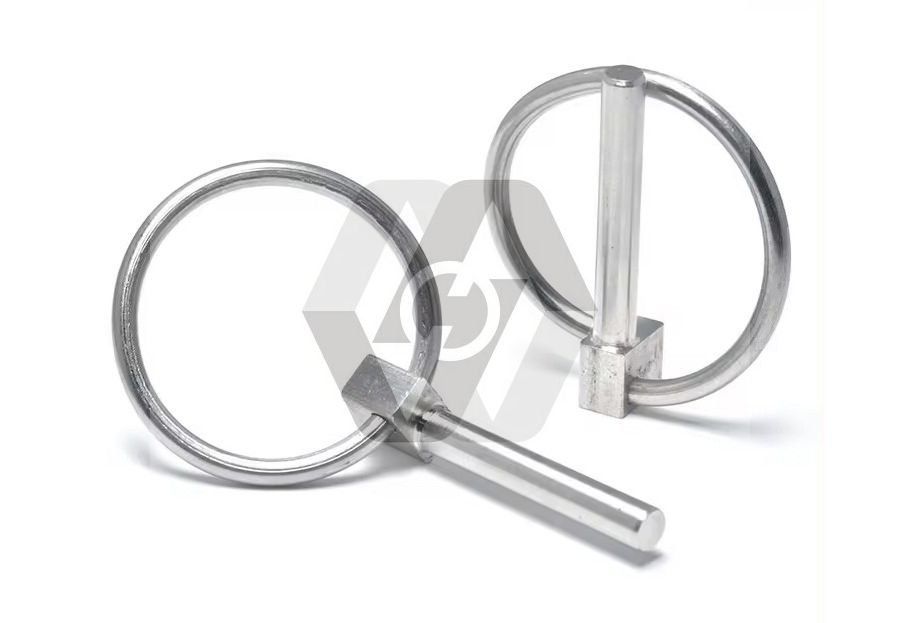 Stainless Steel 304 316 Safety O/D T Handle Ball Handle Type Lock Pipe Inch Lock Pin Tractor Linch Pins