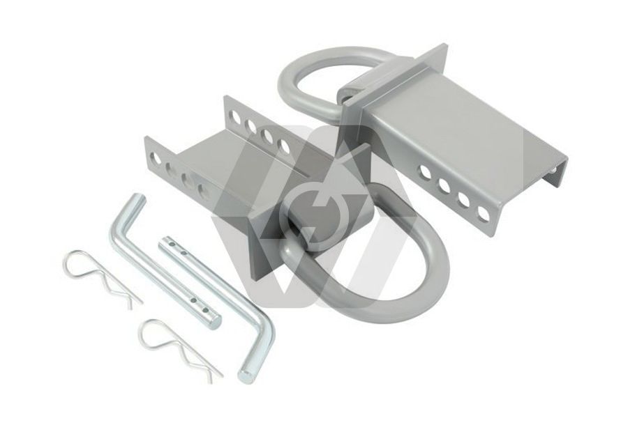 Heavy Duty Trailer Stake Pocket D Ring Zinc Coated 5400 Lbs Load Limit