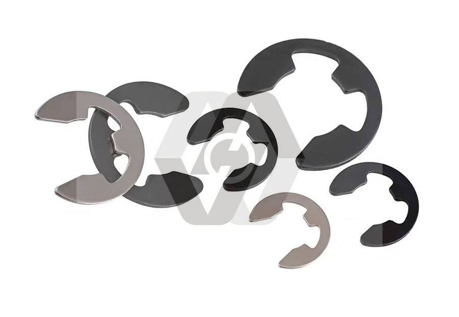 E Clips Washer Circlips Sack Retaining Snap Ring Split Washers For Shaft Fastener