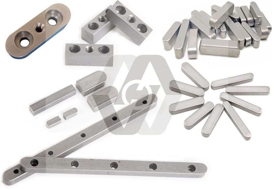 tainless Steel Round Parallel Square Key Square Rectangular Flat Keys