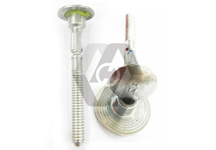 HLPP-R12-10PL Steel Zinc Plated Hucktainer Pins Lockbolts with sealing ring dome head Standard HLP Pins