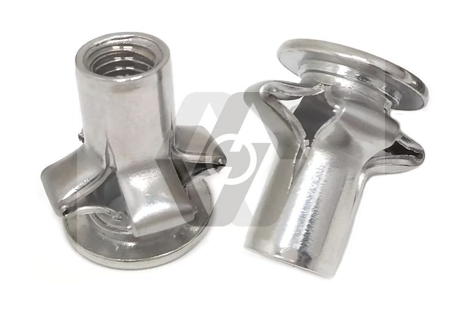 Multi-grip Rivet nut Pre-Bulbed Shank Carbon Steel Color Zinc Plated