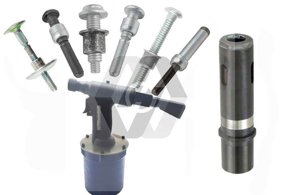C6LB-C8-82 1/4 Super Longer Customized 2024 Aluminum lockbolts (pin collar)